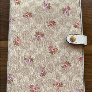 Coach notebook cover